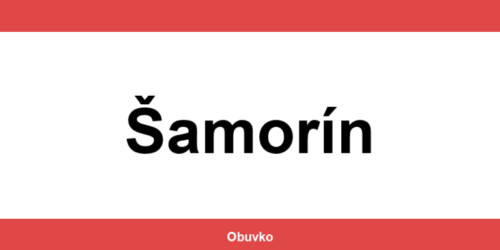 Kontakt na predajne CCC v lokalite Šamorín