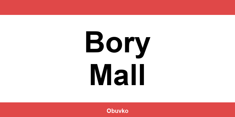 Kontakt na predajne CCC v lokalite Bory Mall