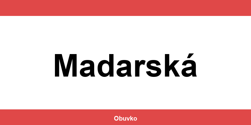 Kontakt na predajne CCC v lokalite Madarská
